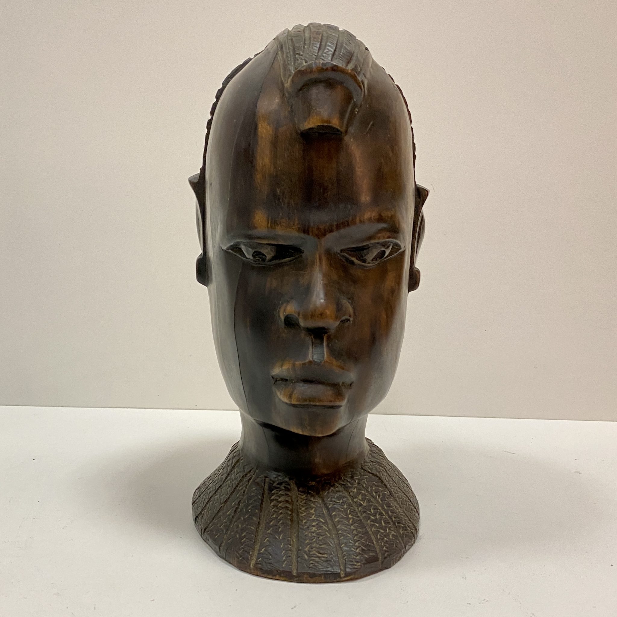 Sculpture Afrique homme en buste