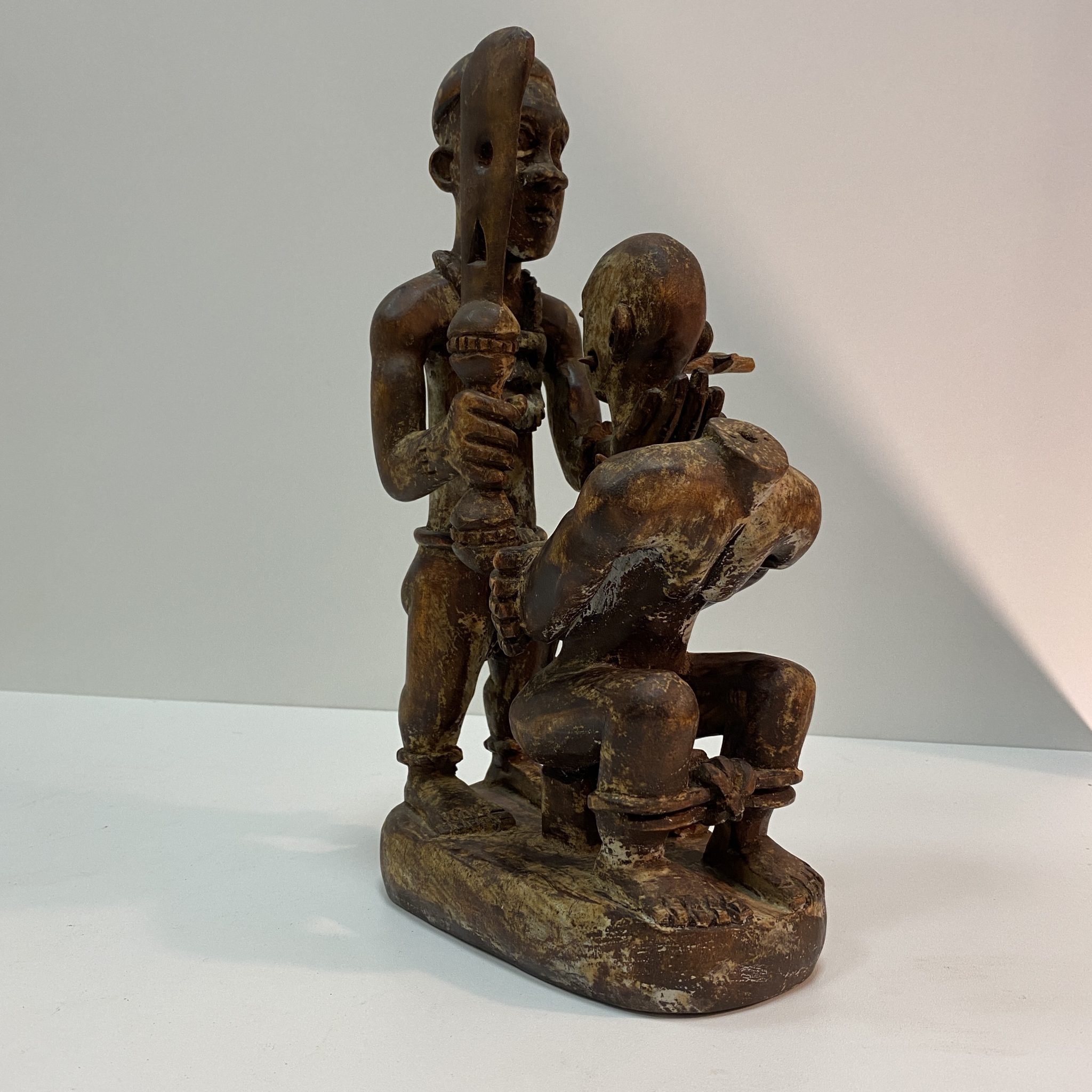 Ghana sculpture Ashanti bois sculpté
