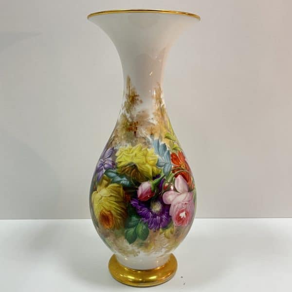 Grand vase floral