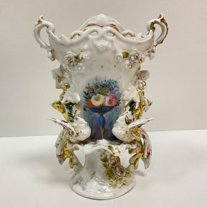 Vase de mariée porcelaine Paris XIXe