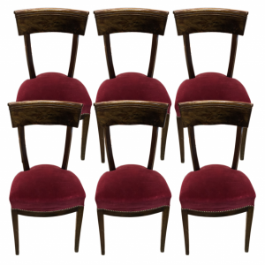 6 chaises XIXe