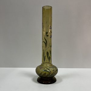 Vase verre émaillé