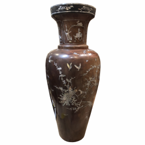 Important Vase nacre